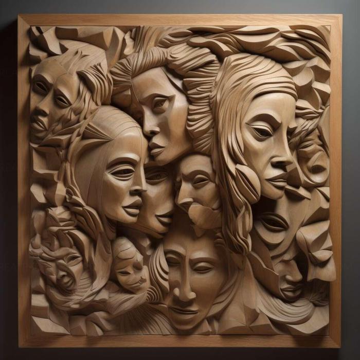 نموذج ثلاثي الأبعاد لآلة CNC 3D Art 